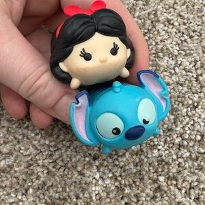 Disney Tsum Tsum Stitch & Snow White set of 2